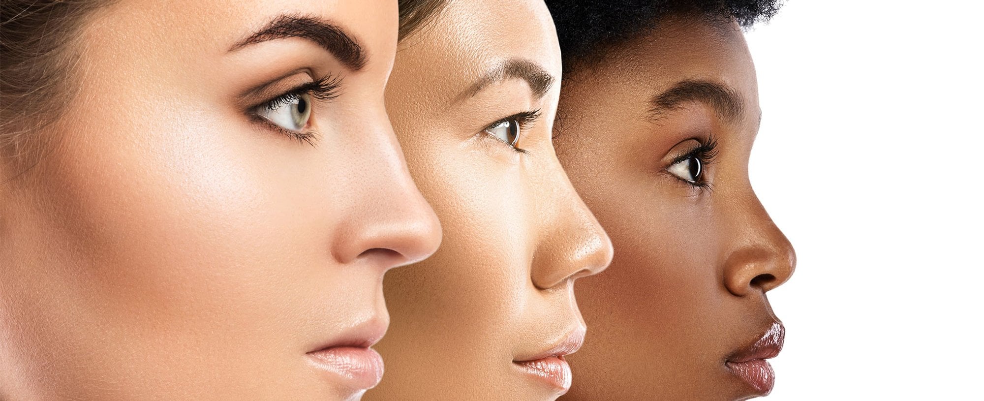 Trio De Modelos De Diferentes Etnias