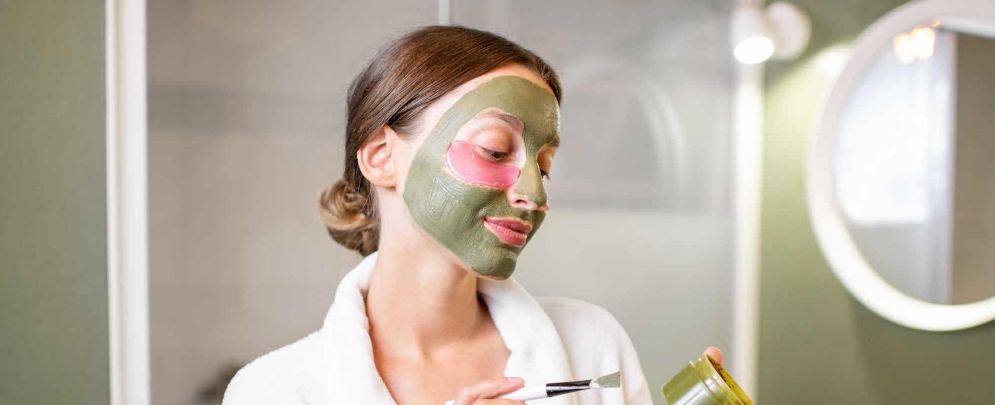 3448 Argila Verde Para O Rosto De Que Forma A Mascara Ajuda A Diminuir Cravos E Espinhas