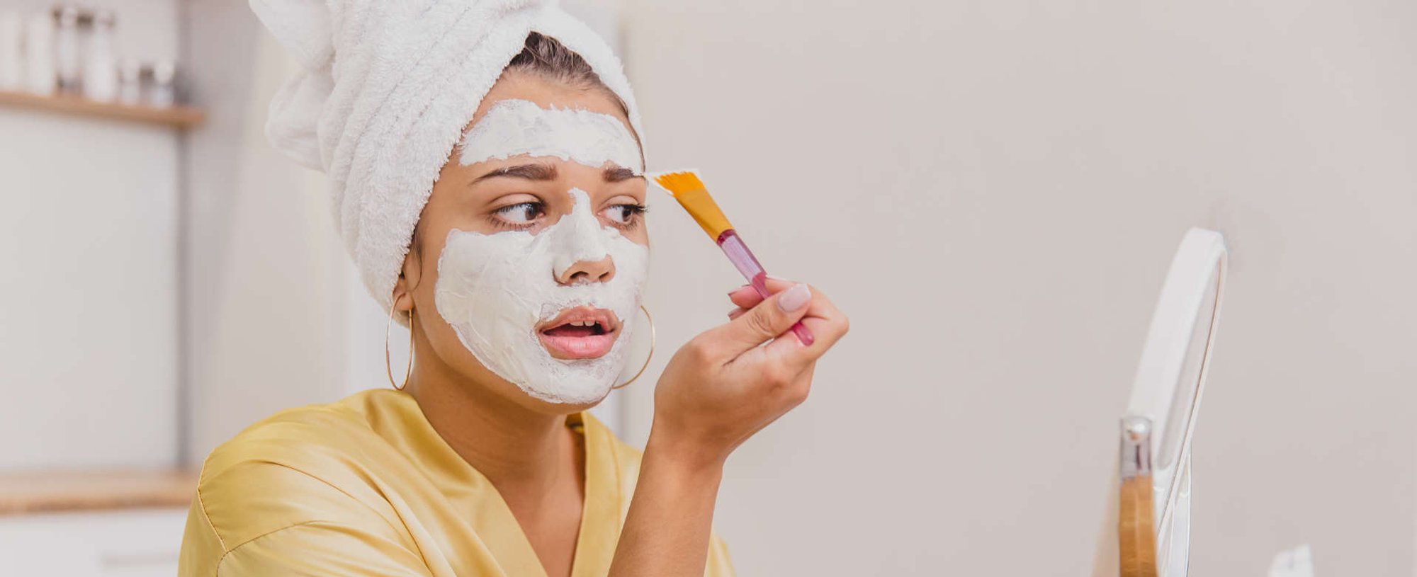 3468 6 Acessorios Que Te Ajudam A Aplicar A Mascara Facial Da Espatula Ao Algodao