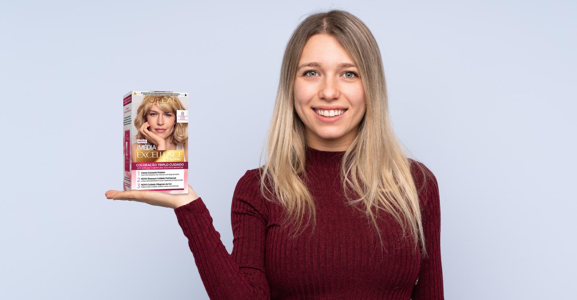 4213 O Que Significa Coloracao Triplo Cuidado Entenda Os Tres Passos Da Rotina Do Imedia Excellence