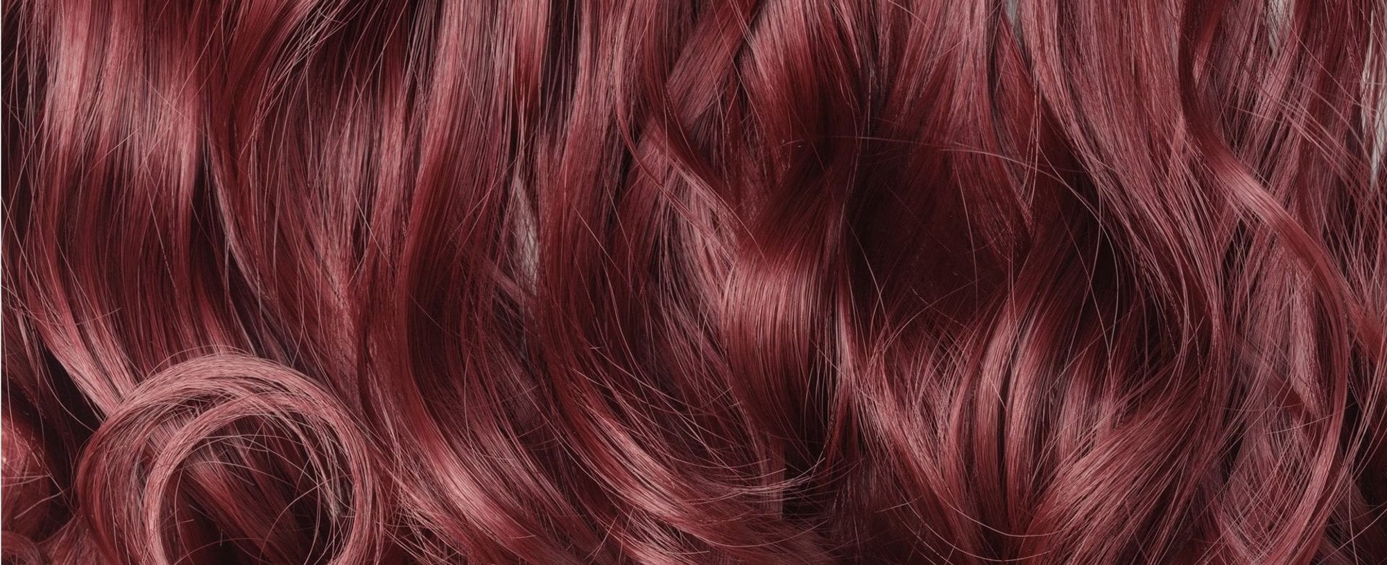 Imagem de um cabelo ruivo
