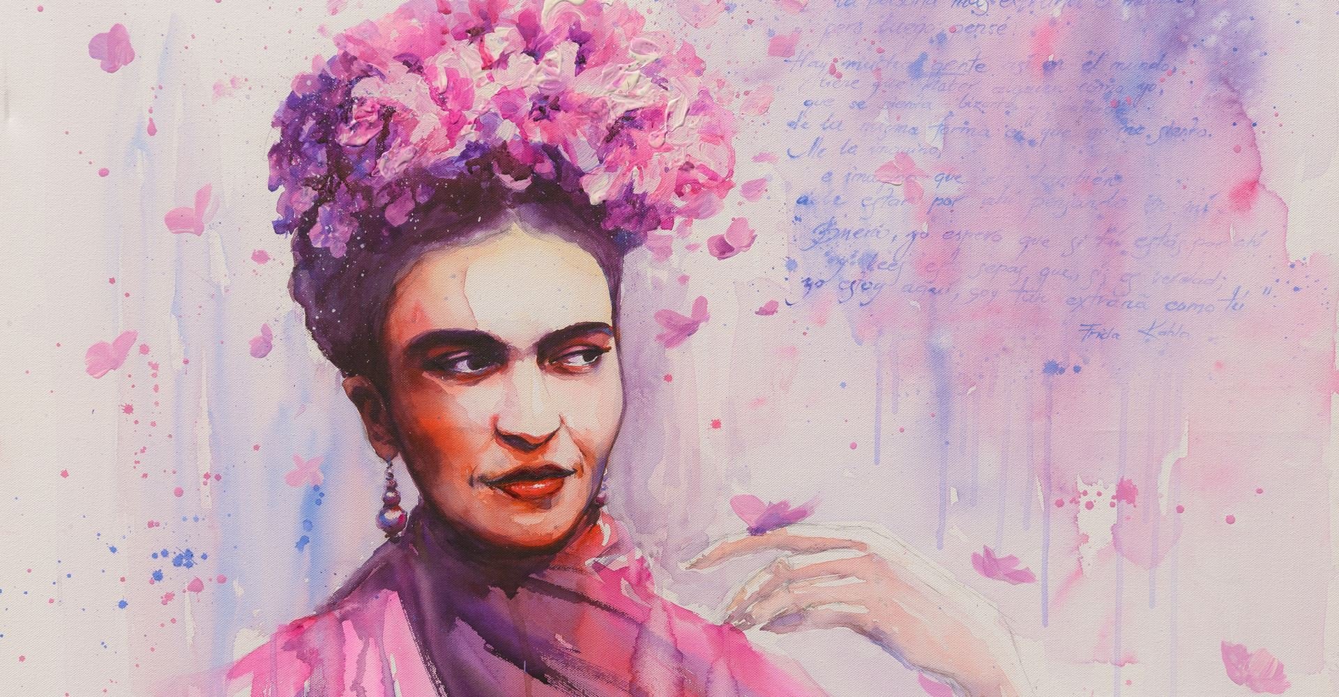 Desenho de Frida Kahlo