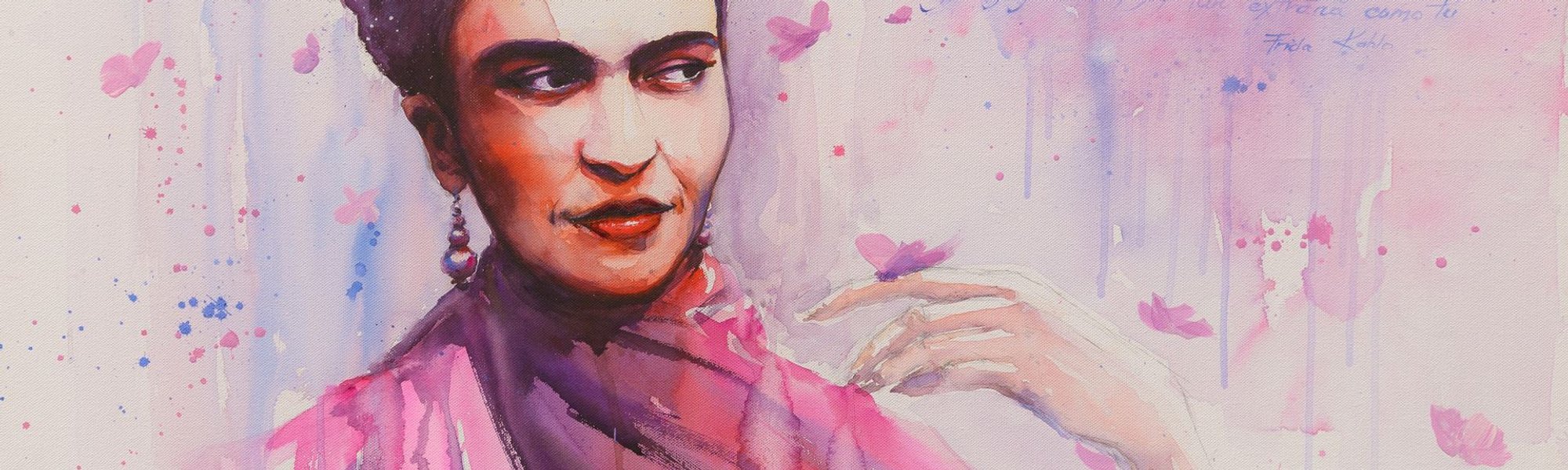Desenho de Frida Kahlo