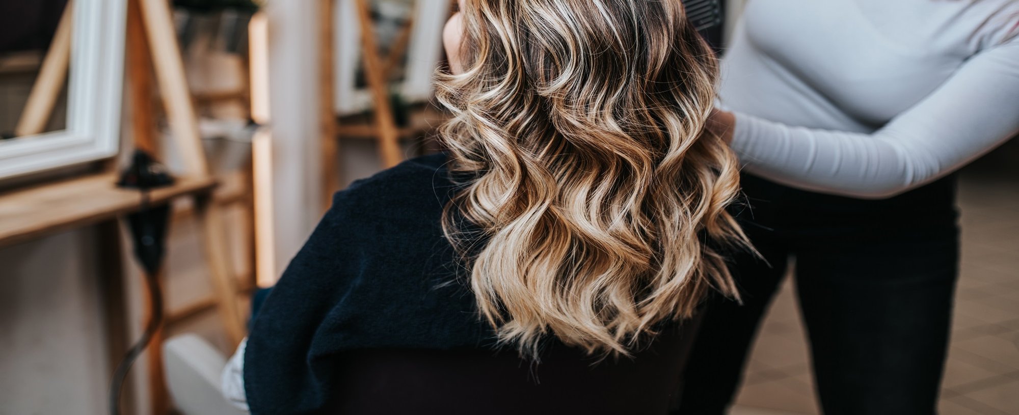 Ombré hair em cabelo médio