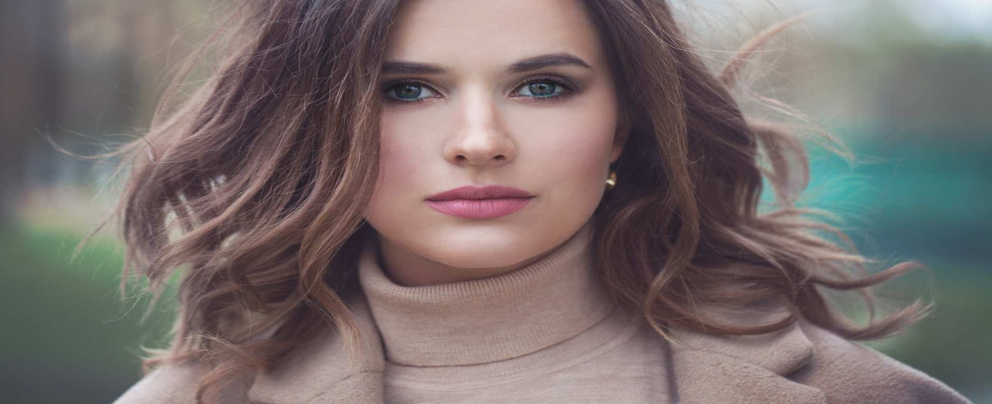 Modelo Com Corte Long Bob