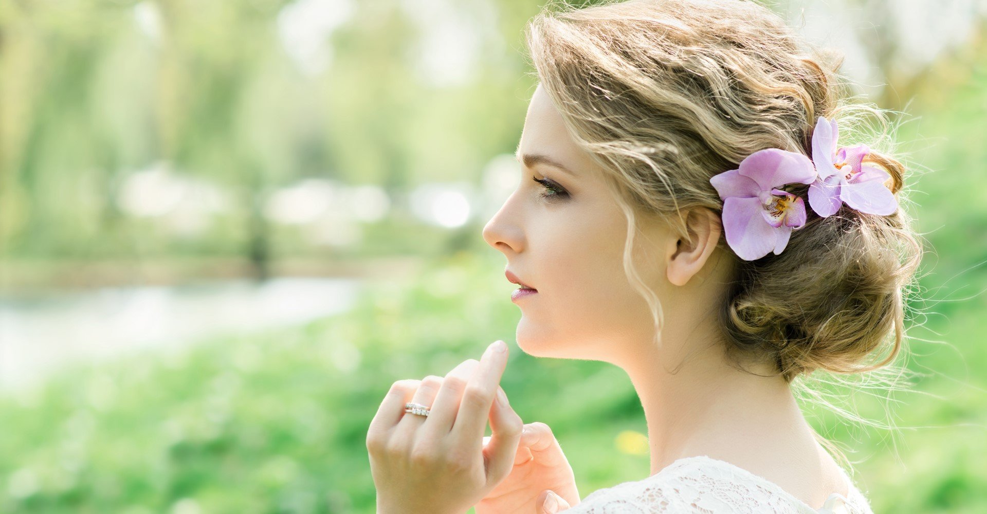 Flores no cabelo para noivas | L'Oréal Paris