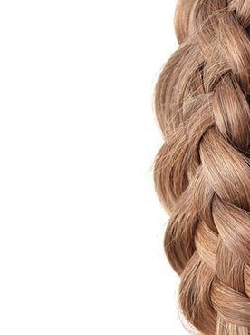 Modelo Com Cabelo Loiro Tranado