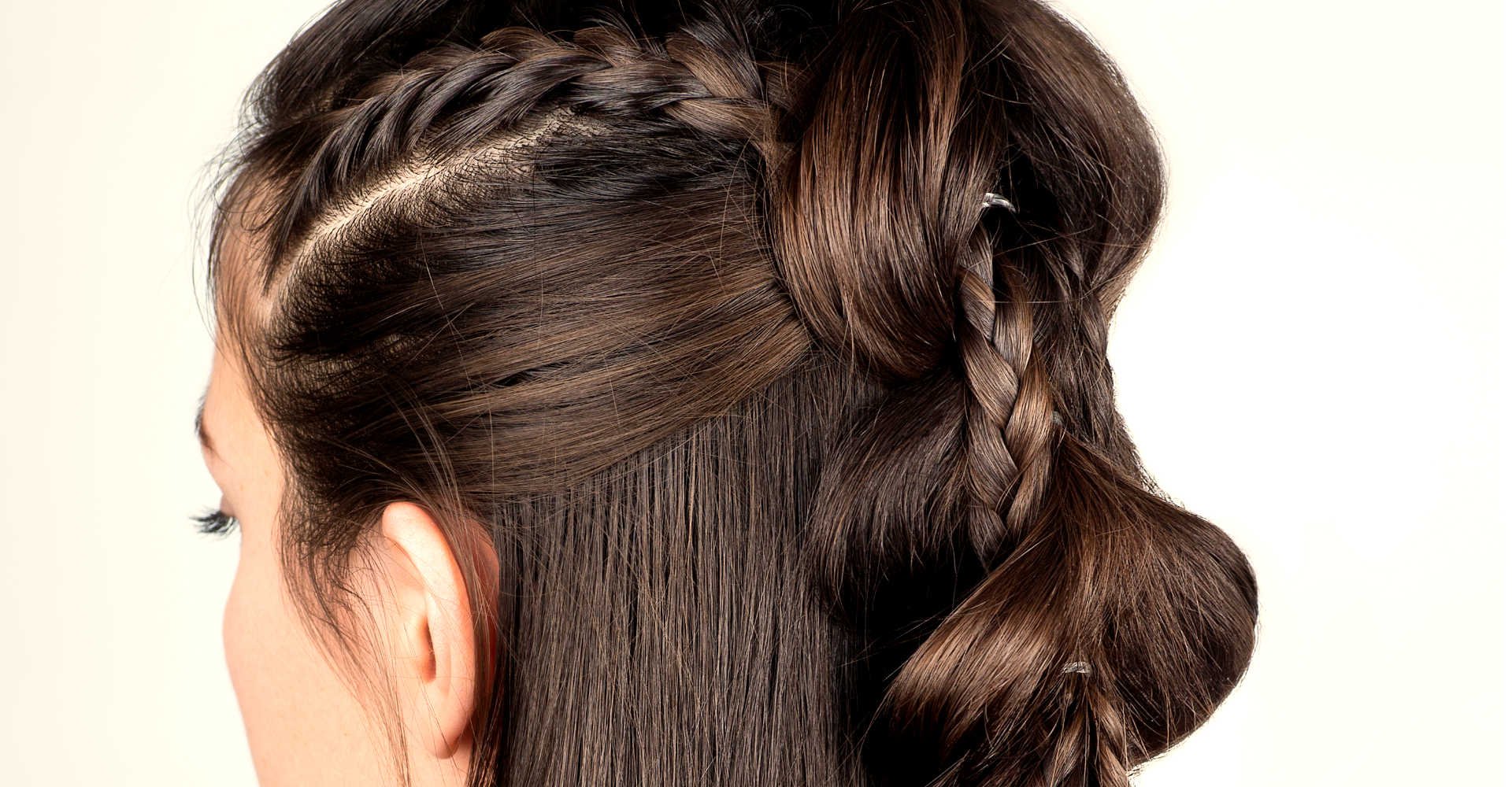 Penteado com trança