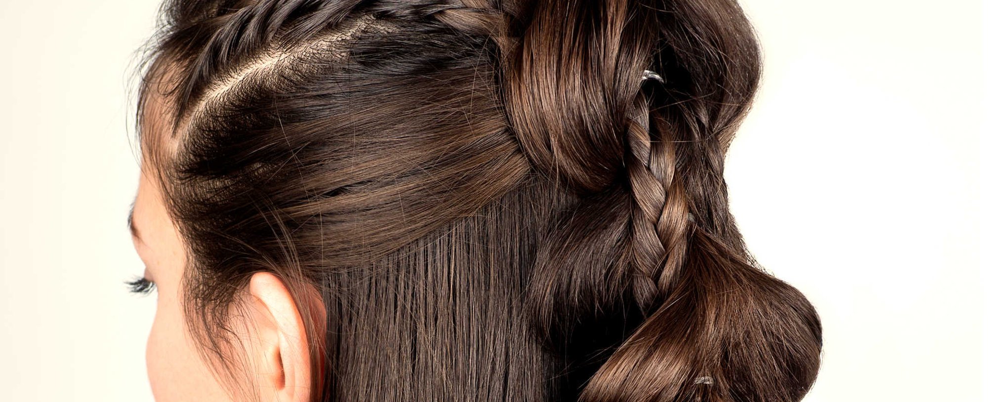 Penteado com trança
