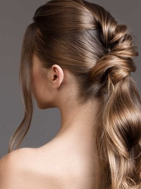 812 Penteado Facil Elaborado Cabelo Com Mechas Torcidas