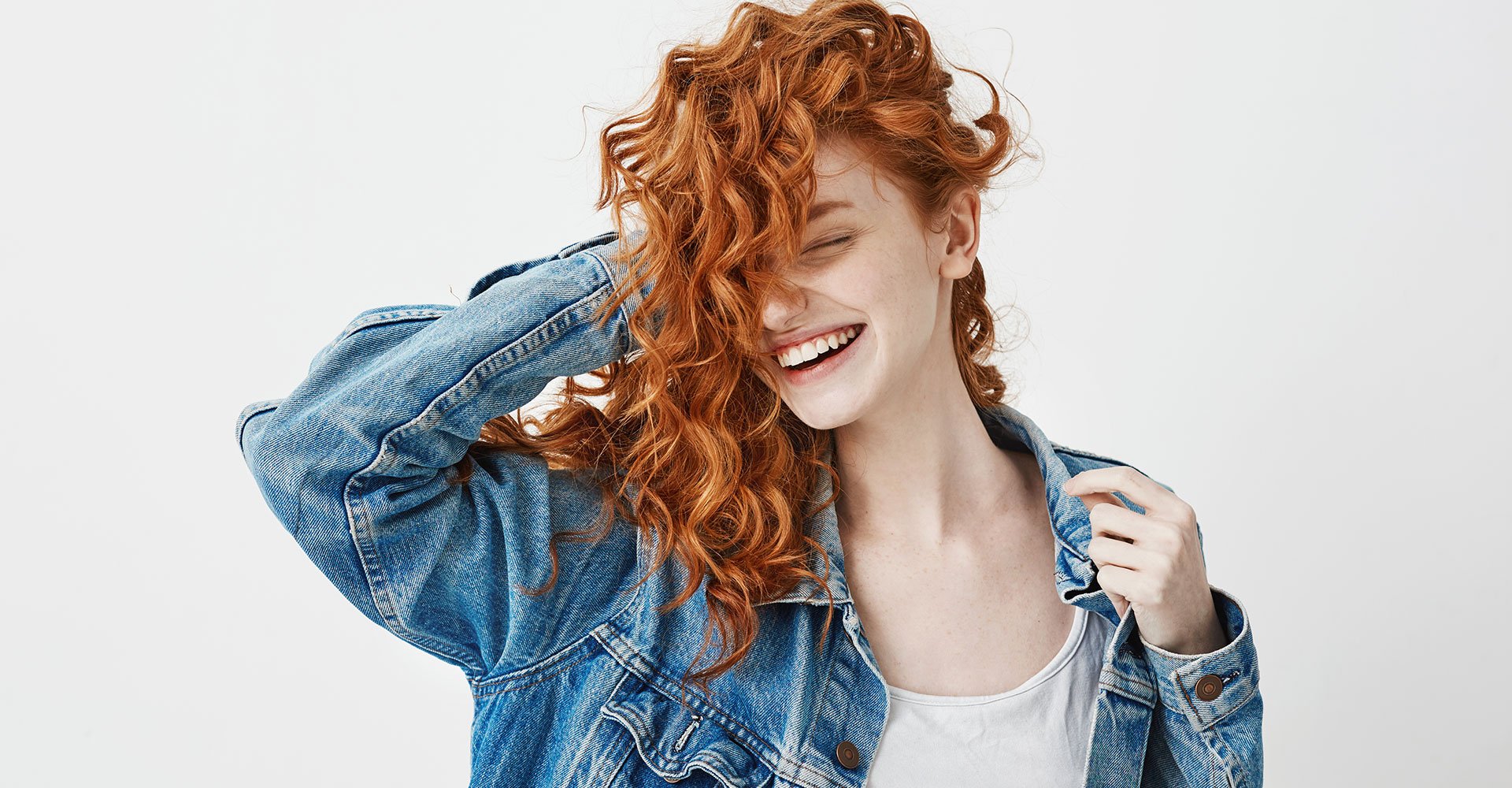 Modelo Com Cabelo Ruivo