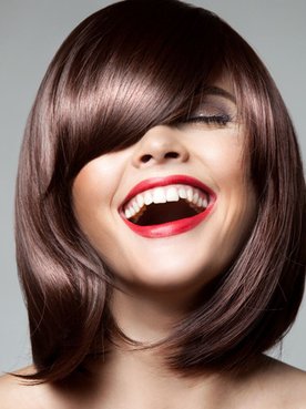 Morena Cabelo Curto Franja