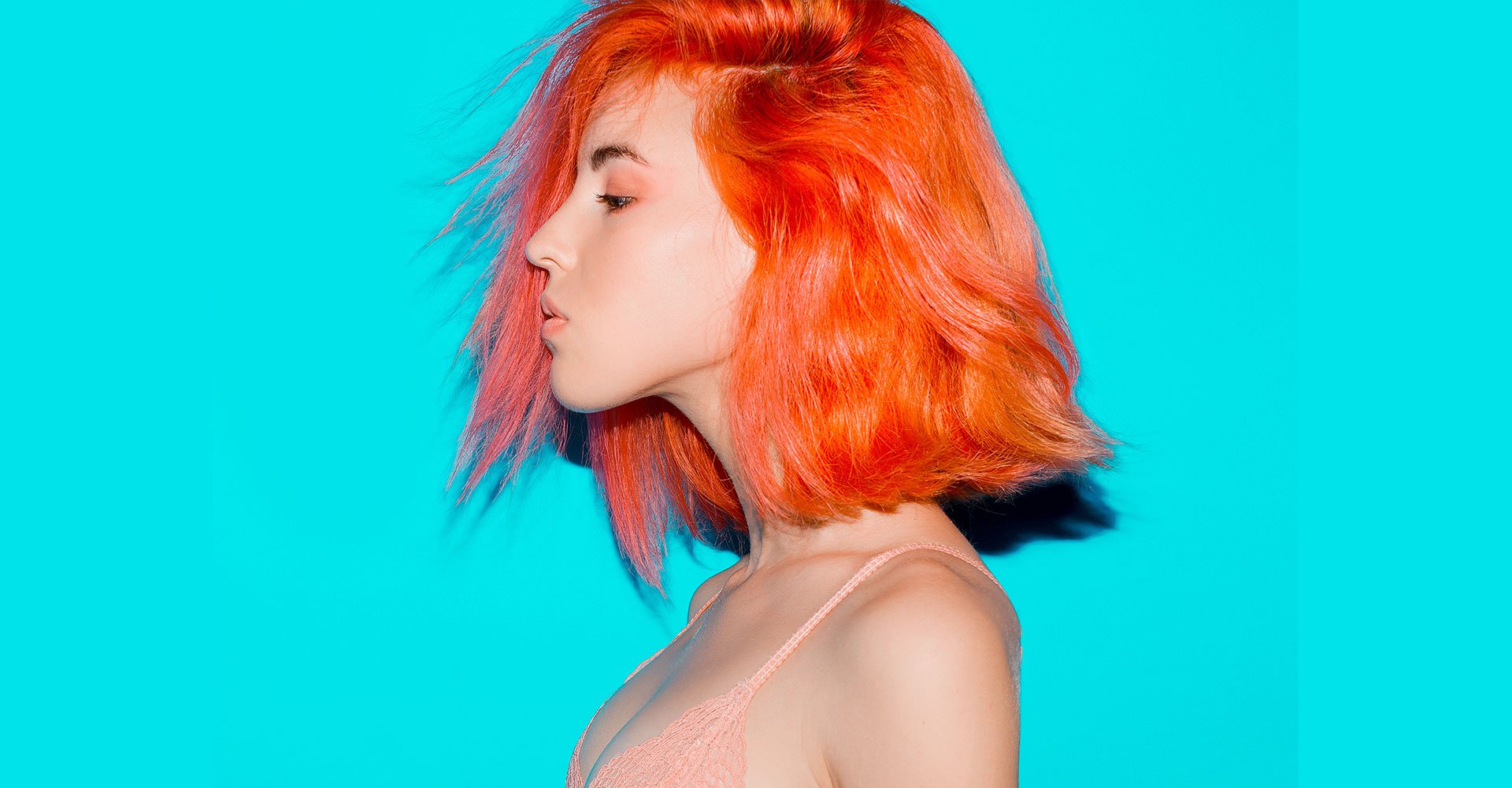 Mulher Com Cabelo Alaranjado