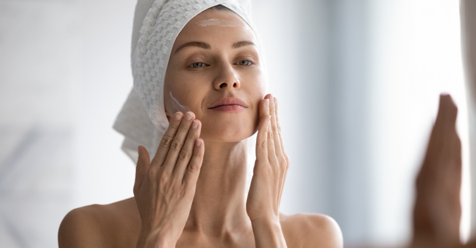 Protetor Solar No Rosto