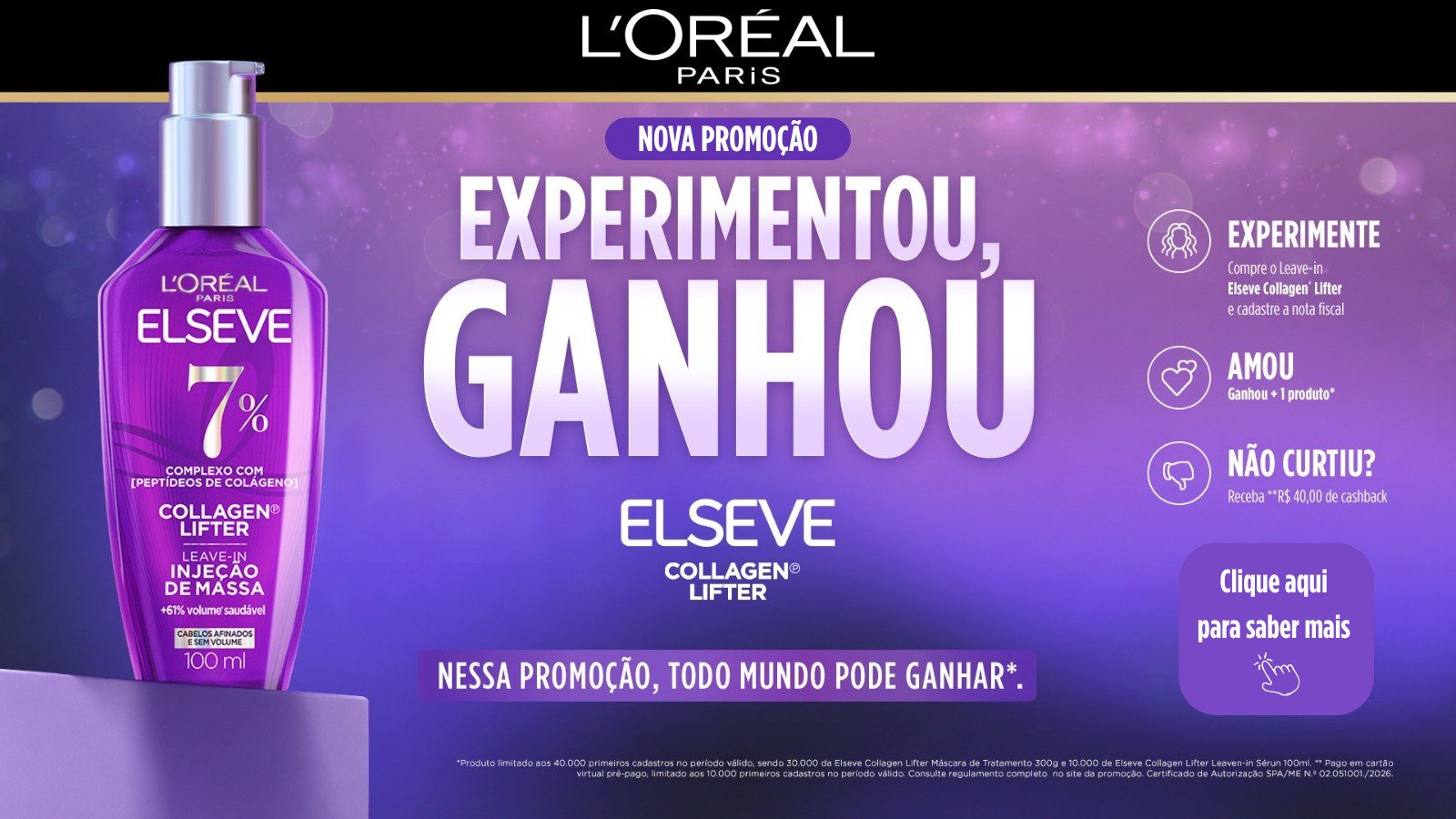 Promocao Elseve