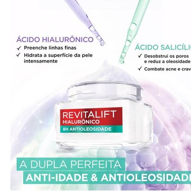 Hidratante Facial Gel Creme Antioleosidade