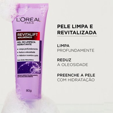Limpeza facial com a linha Revitalift Hialurônico | L'Oréal Paris
