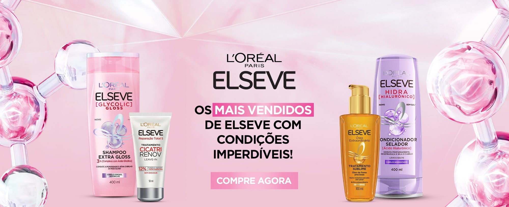 Banner Loreal Paris Elseve Desktop