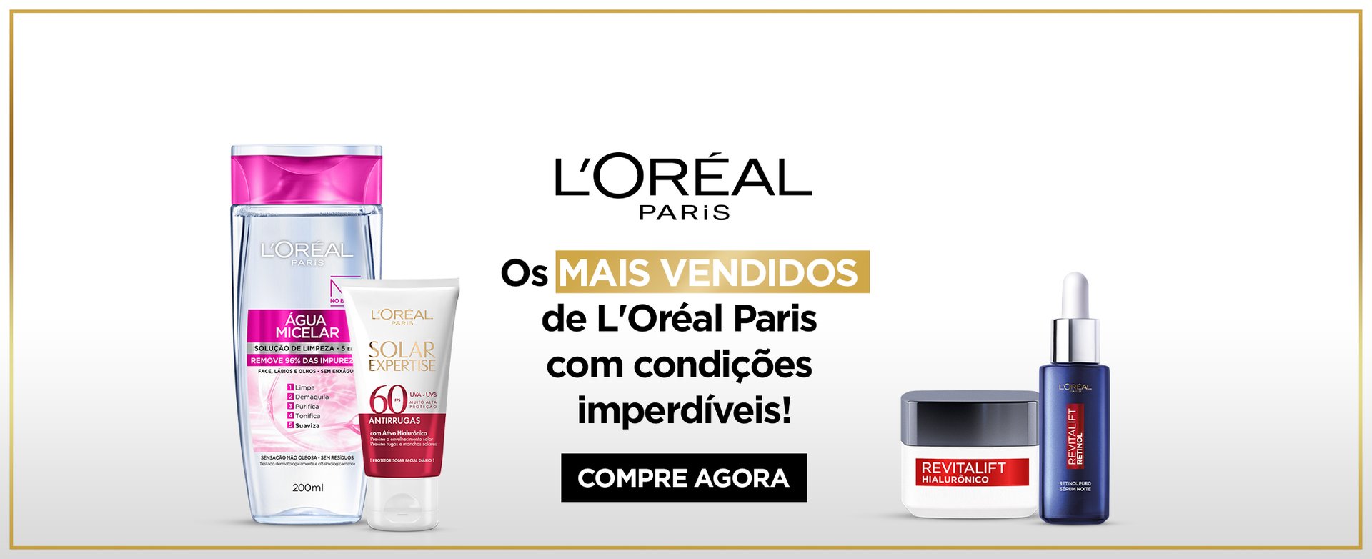 Banner Loreal Paris Skin  Desktop