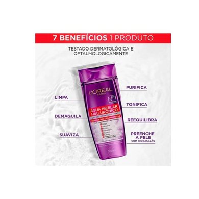 Agua Micelar Acido Hialuronico Box V4