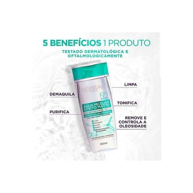 Agua Micelar Efeito Matte Box V4