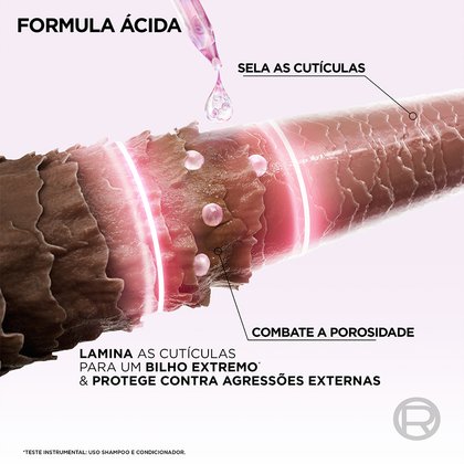 Imagem Acidificante Ultra Gloss Glycolic Gloss 200ml Capilar