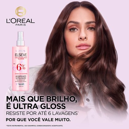 Imagem Acidificante Ultra Gloss Glycolic Gloss 200ml Modelo