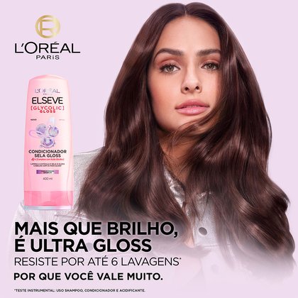 Imagem Condicionador Sela Gloss Glycoic Gloss 200ml Ambientado