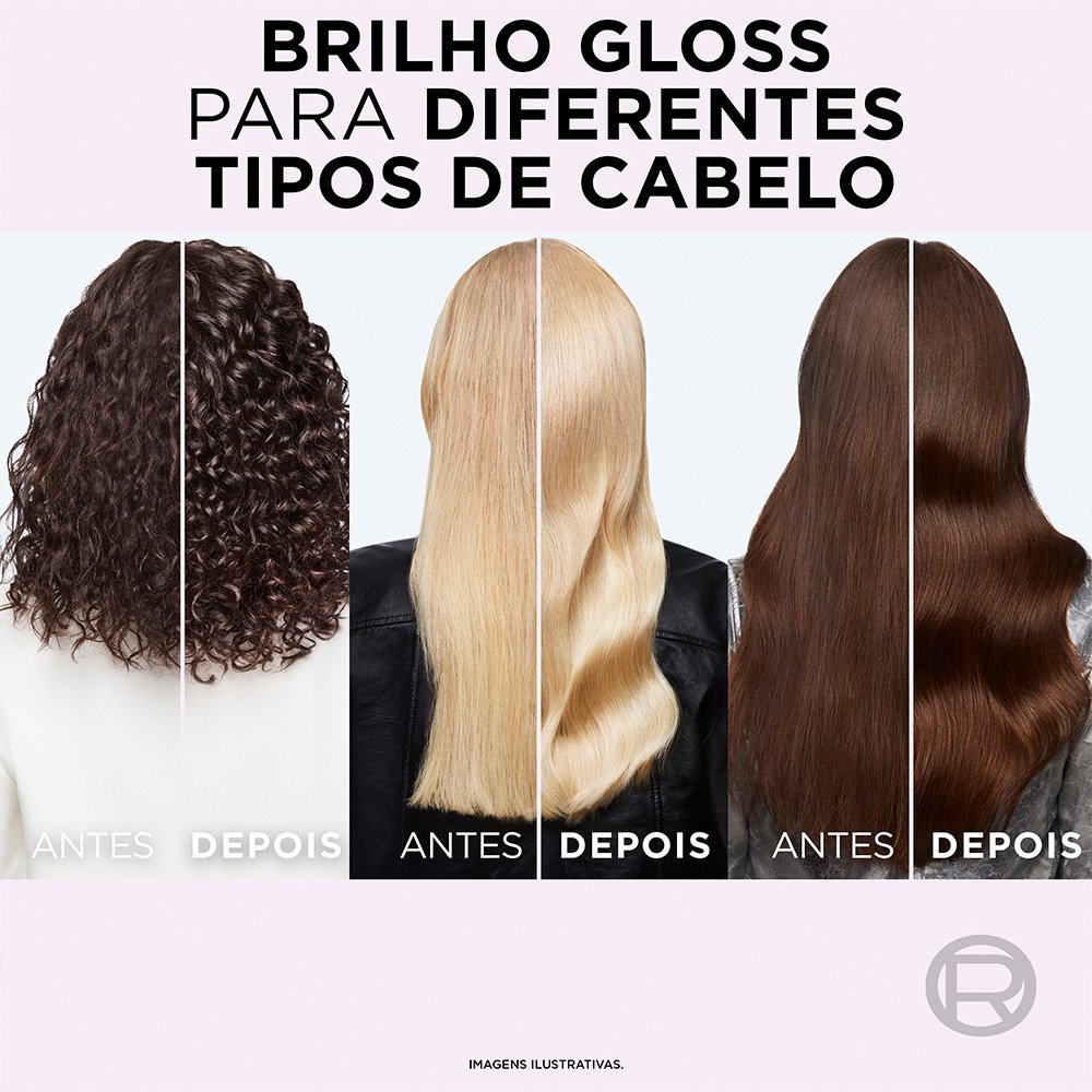 Mascara Elseve Glycolic Gloss Anti Porosidade Capilar L Or al Paris mascara-elseve-glycolic-gloss-anti-porosidade-capilar-l-or-al-paris
