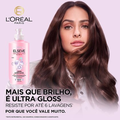 Creme Para Pentear Super Gloss Glycolic Gloss 250ml Modelo