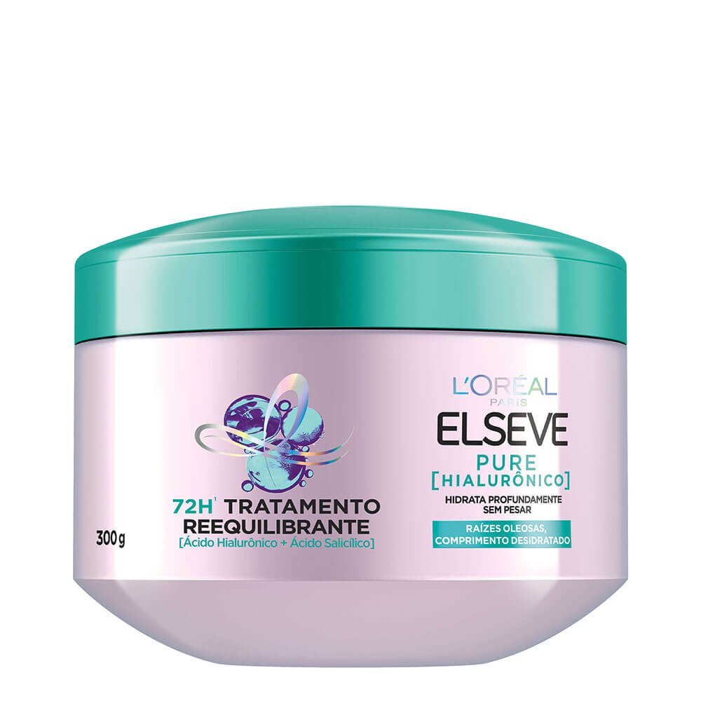 Imagem 72H' Tratamento Reequilibrante 300g | Packshot Galeria | Pure Hialurônico | L'Oréal Paris