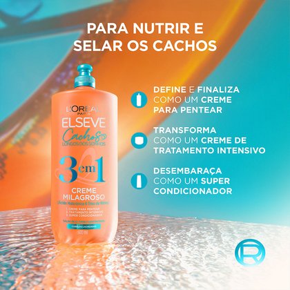 Imagem Creme Milagroso 3 em 1 | Para nutrir e selar os cachos | Cachos Longos dos Sonhos