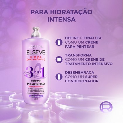 Imagem Creme Milagroso 3 em 1 | Hidratação | Hidra Hialurônico