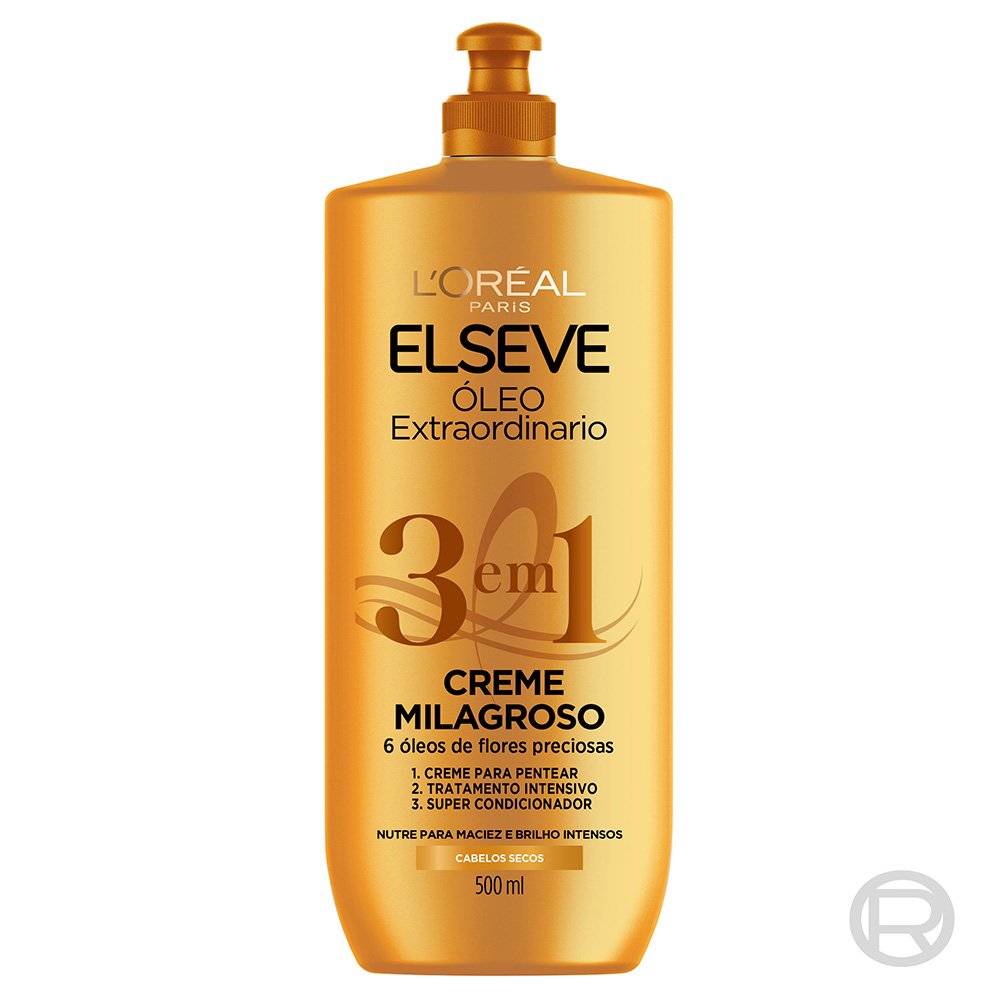 Imagem Creme Milagroso 3 em 1 | Packshot + selo | Óleo Extraordinário