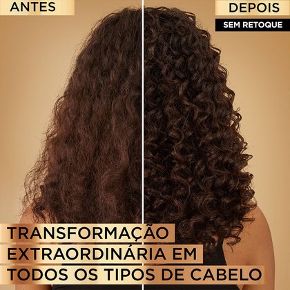 Imagem Oleo Extraordinario Creme De Tratamento Antes E Depois