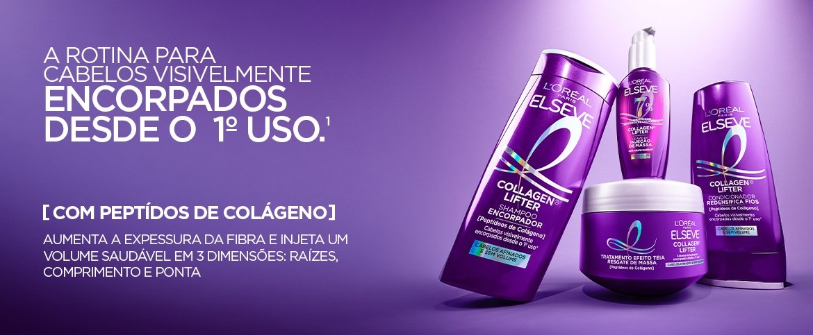 Elseve Collagen Lifter - volume e corpo para os fios