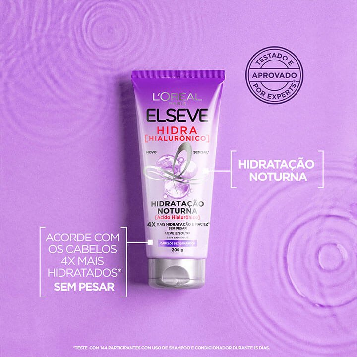 Imagem Creme Noturno 200g | Hidra Hialurônico | Benefícios | L'Oréal Paris