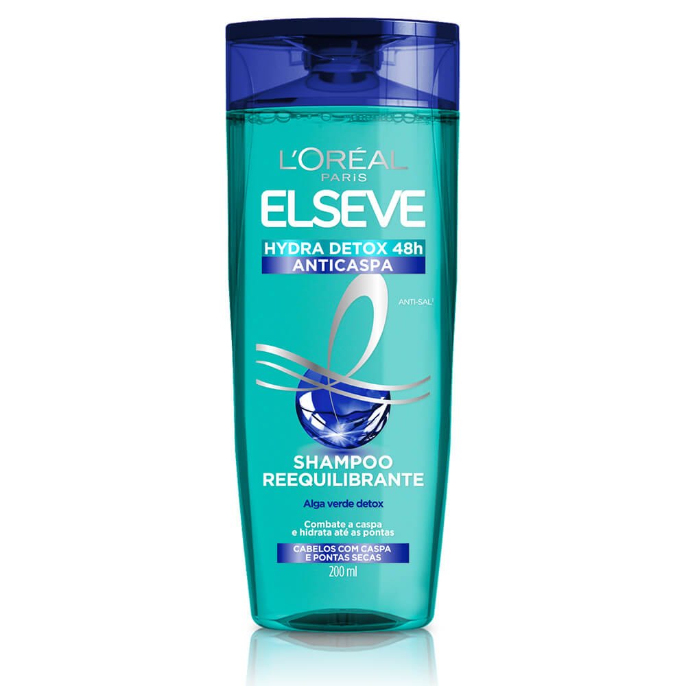 Shampoo Reequilibrante Anti Caspa Hydra Detox - 200ml I L'Oréal
