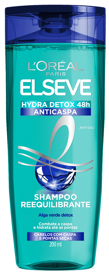 Shampoo Reequilibrante Hydra Detox Anticaspa Pack 200ml