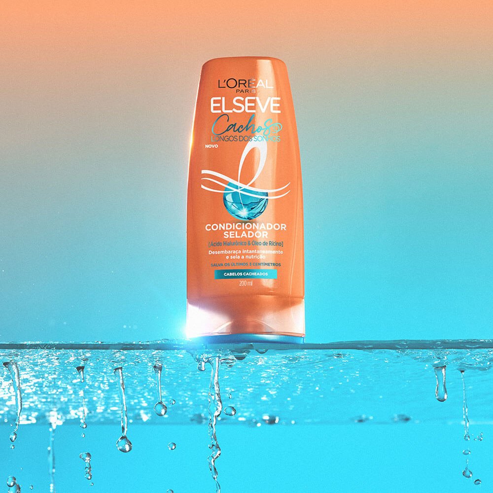 Imagem Condicionador Selador 200ml Elseve Cachos Longos Dos Sonhos Ambientado | L'Oréal Paris