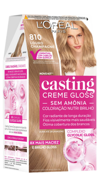 Casting Creme Gloss Glycolic Gloss 810 Louro Champagne 1 Min V2