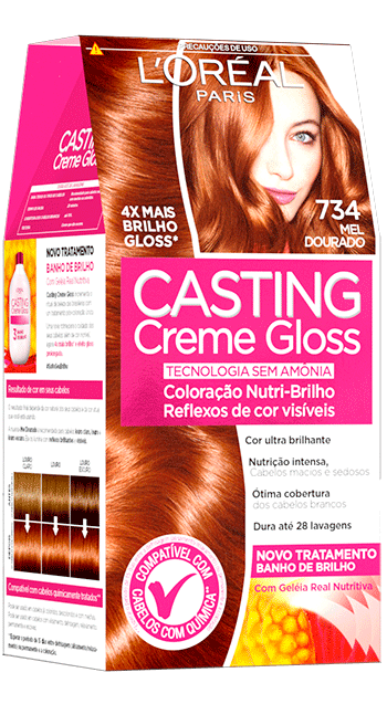 Casting Creme Gloss Rotina De Salao Em Casa Vil du gi harfargen din en fresh fargeboost? casting creme gloss 734 mel dourado
