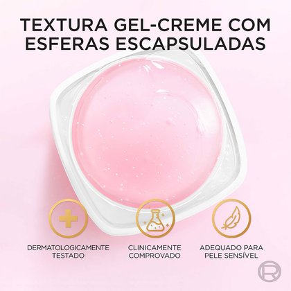 Imagem Gel-Creme Anti-Marcas Noite | Textura | Glycolic-Bright | L'Oréal Paris