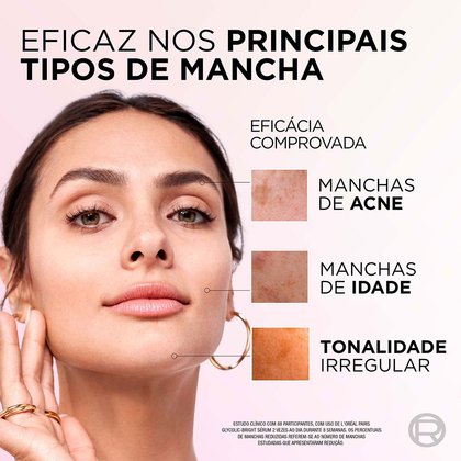 Imagem Sérum Anti-Marcas | Eficácia | Glycolic - Bright | L'Oréal Paris