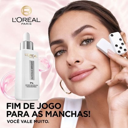 Imagem Sérum Anti-Marcas | Fim de jogo | Glycolic - Bright | L'Oréal Paris