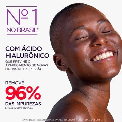 Imagem Água Micelar Hialurônico 200ml | Remove Impurezas | L'Oréal Paris