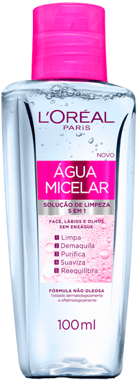 Imagem Água Micelar Regular 100ml | Packshot | L'Oréal Paris