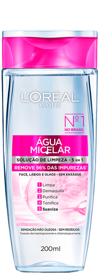 Imagem Água Micelar 200ml | Packshot | L'Oréal Paris