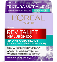 Imagem packshot  Gel Creme Preenchedor Antioleosidade Revitalift | L'Oréal Paris