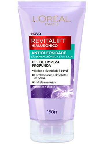 Imagem Pack Gel De Limpeza Facial Antioleosidade 150g | L'Oréal Paris